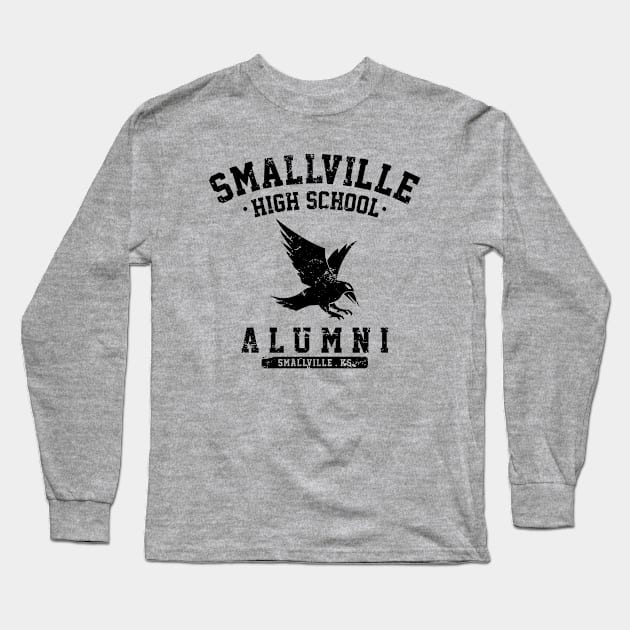 Smallville High School Alumni Long Sleeve T-Shirt by Azarine